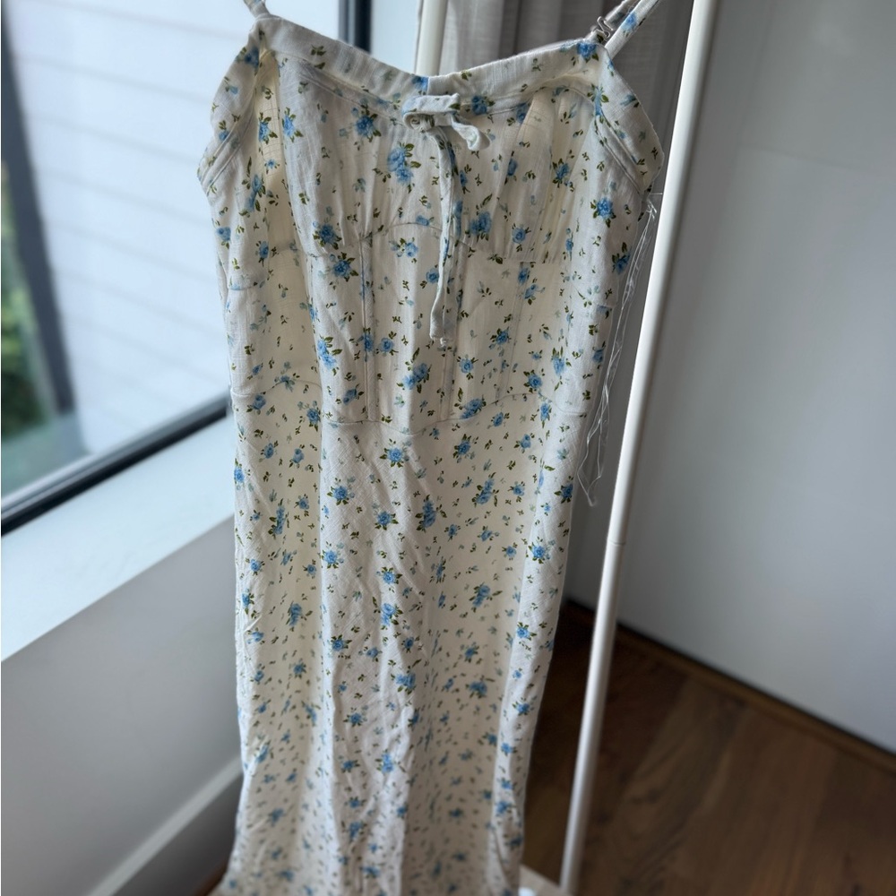 Floral Spaghetti Strap Dress